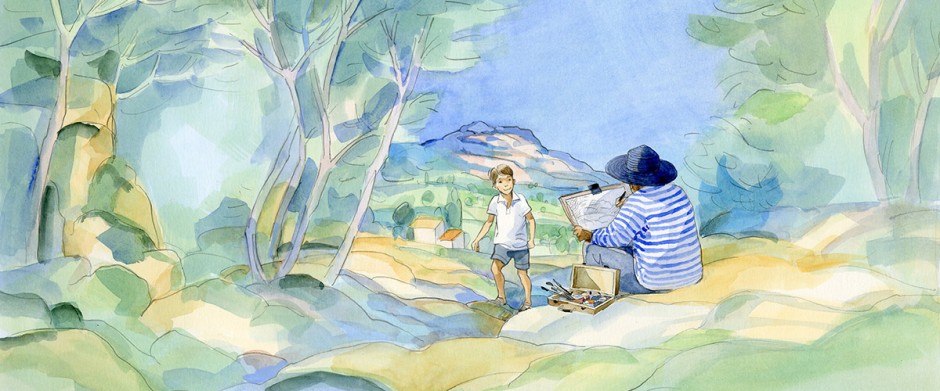 Meeting Cezanne by François Place